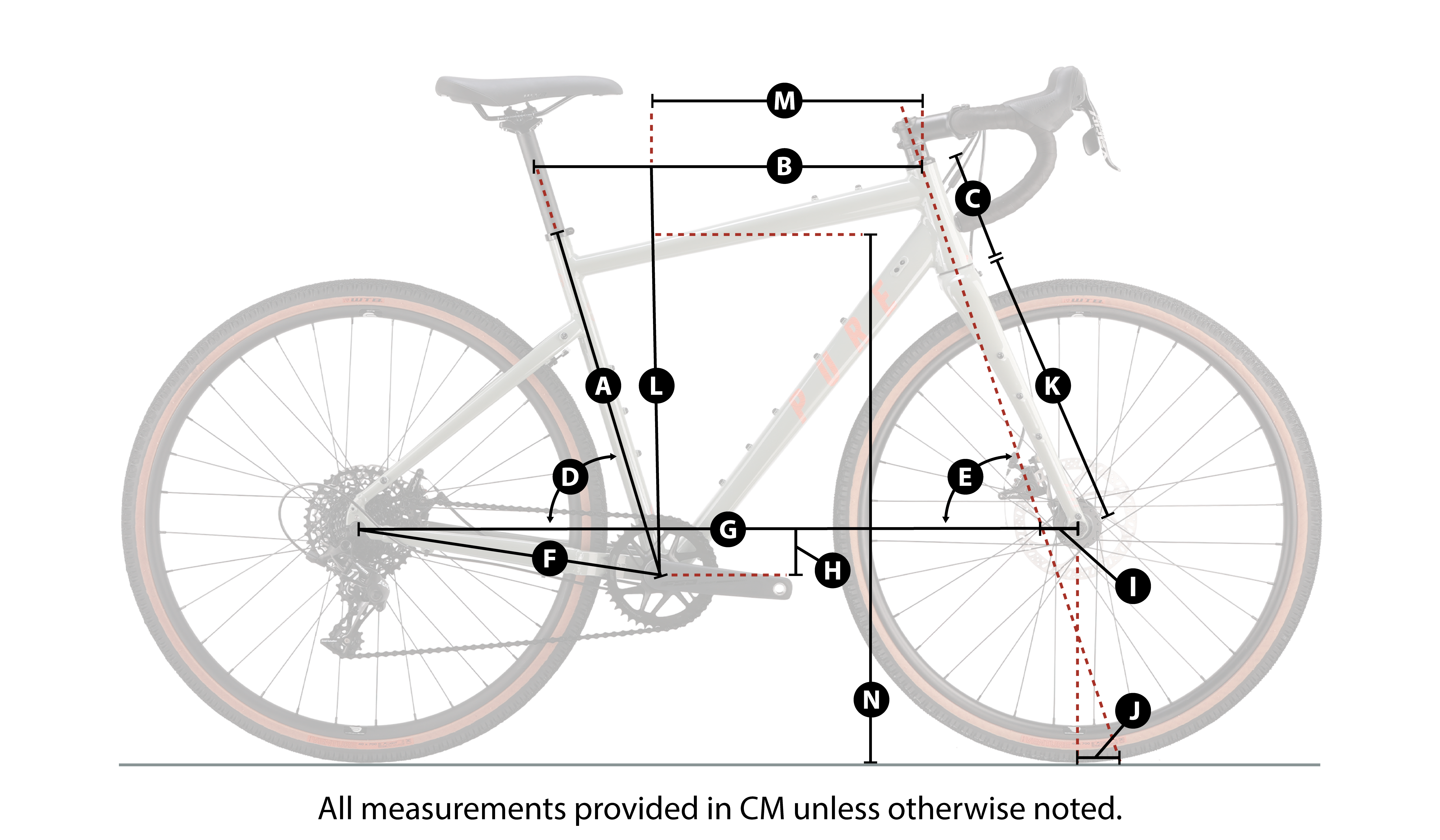 Adventure AL Geometry – Pure Cycles